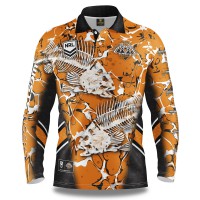 2021 Wests Tigers 'Skeletor' NRL Fishing Shirt - Adult
