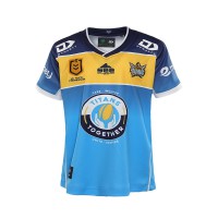2021 Gold Coast Titans NRL Home Jersey - Youth